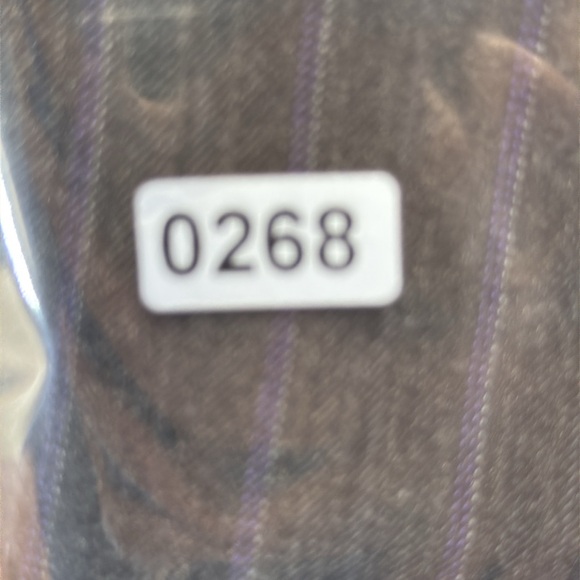 Counterparts women's dark gray with pink stripes size 14P dress pants - Picture 12 of 12